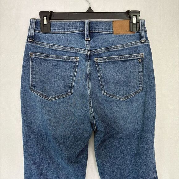 Madewell Cali Denim Bootcut Hi Rise Jeans Women's Size 26 Short Inseam - Picture 8 of 13